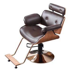 Internet Celebrity High-end Hair Salon <b>Chair</b> Hair Salon Exclusive Lifting and <b>Rotating</b> Hair Salon <b>Chair</b> Salon - Product Image 5