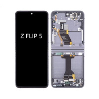 Écran LCD AMOLED Original en Gros pour Samsung Z Flip 3/Z Flip 4/Z Flip 5 - Assemblage Numériseur de Remplacement pour Écran de Téléphone Portable