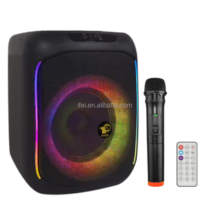 <span class=keywords><strong>IFEI</strong></span>-606 Petit haut-parleur TWS de haute qualité Boombox d'éclairage LED RVB de 6.5 pouces à prix compétitif - Product Image 3
