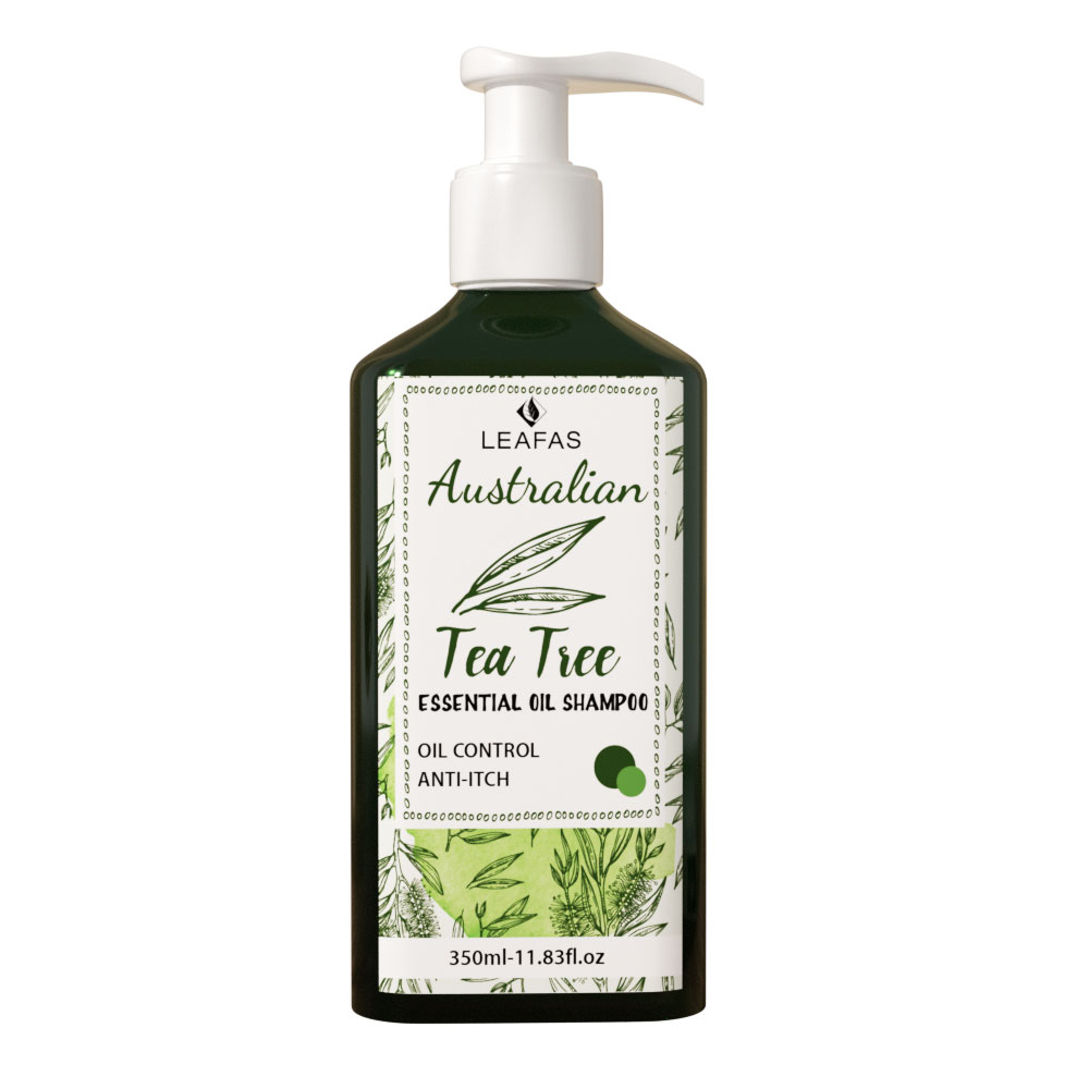 OEM собственная Марка, контроль жирности, против зуда, уход за волосами, органические натуральные продукты для волос, шампунь с Чайным Деревом для чернокожих женщин