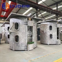 Four de fusion à induction électrique industriel JUDIAN 2026 pour fonderie, 100 kg à 3 tonnes, pour la fusion de l'acier, du fer et des métaux