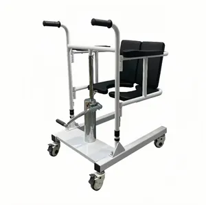 เก้าอี้ยกไฮดรอลิกยกสูงแบบแมนนวลเก้าอี้เคลื่อนย้ายสำหรับผู้ป่วย