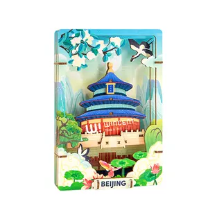 Wincent โมเดลของ<span class=keywords><strong>เล่</strong></span>นปริศนากระดาษแข็<span class=keywords><strong>ง</strong></span>3D ทำจากไม้หรือกระดาษขอ<span class=keywords><strong>ง</strong></span>ที่ระลึกวัดจากสวรรค์ - Product Image 1