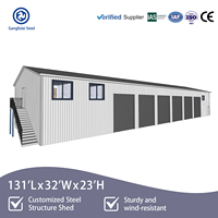 Edificio Prefabricado Moderno de Estructura de Acero en China, Taller Industrial Comercial, Almacén, Hangar, Garantía de 5 Años