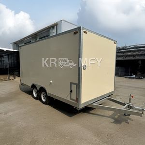 Toilettes mobiles de luxe modernes 4 places avec climatisation pour chantiers de construction, toilettes extérieures, remorque sanitaire portable - Product Image 4