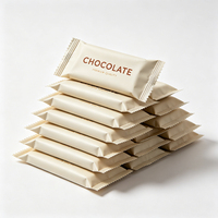 Bolsas Retráctiles al por Mayor de Grado Alimenticio para Barras de Chocolate, Proteínas, Energéticas, Hongos, Envoltorios para Alimentos de Mascotas, Reciclables, Tamaños Personalizados