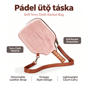 Sac de transport pour raquettes de pickleball en tissu éponge avec logo personnalisé, multifonction et léger - Product Image 1