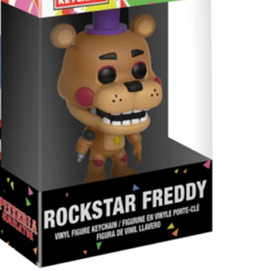 Figura de Acción de Foxy Freddy, <span class=keywords><strong>Chica</strong></span> Rockstar y Bonnie de Balloon, Juguetes de PVC para Niños, Llavero - Product Image 5