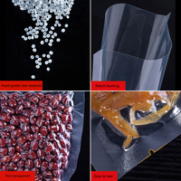Sacs en plastique transparent de qualité alimentaire de stockage sous vide acceptés de taille personnalisée sacs compostables en rouleau d'étanchéité Vietnam vente en gros