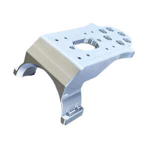 5 Axis CNC <b>Machining</b> <b>Service</b>, Custom Aluminum Alloy Robotic Joint Housing & Structural Components - Product Image 3