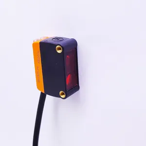 Nuevo interruptor óptico de 100mm para máquina de llenado, Detección de botellas, supresión de fondo fotográfico, sensor fotoeléctrico