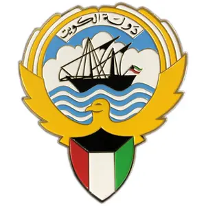 科威特国旗金属汽车车徽徽章