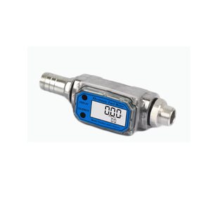 カスタマイズ可能なOEM LCDデジタルインラインタービン流量計 液体水流量計 デジタル流量計 - Product Image 1