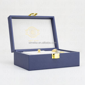 木制香水盒Pu皮盒带香水瓶<span class=keywords><strong>3</strong></span>毫升Attar瓶带盒低最小起订量定制标志木箱 - Product Image 2