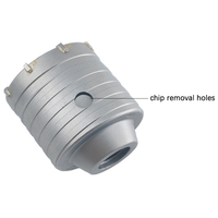 TC-Tools Premium SDS Max TCT Scie cloche pour béton, foret de centrage, diamètre de la lame 2,5 pouces, garantie 3 ans pour mur en brique