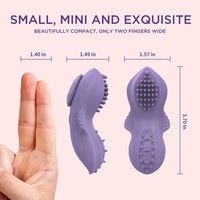 Estimulador de Clítoris Portátil con Control por Aplicación, Vibrador Magnético USB para Ropa Interior, Vibrador Inalámbrico para Mujeres