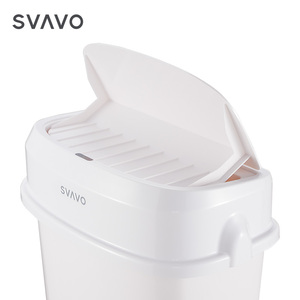 SVAVO 12L lady pannolino cestino sanitario cestino per rifiuti a parete sensore automatico bidone della spazzatura cestino femminile pattumiera a batteria - Product Image 3