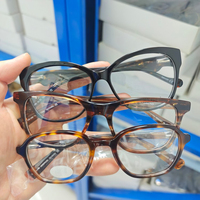 Montures optiques en acétate tendance, styles durables et élégants, liquidation de stock, vente promotionnelle, montures en acétate haut de gamme, lunettes