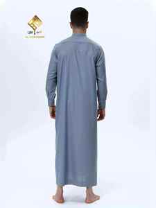 HARAMAIN MEN THOUB Robe arabe pour homme, matière douce haut de gamme, excellent cadeau pour les Arabes - Product Image 2