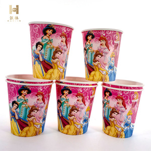 Vasos de papel para el Año del Dragón, vasos de agua para fiestas Hanlin Snow White, vasos desechables de alta calidad para el hogar y uso comercial - Product Image 1