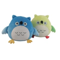 2021 nuovo design super morbido spandex spremere gufo peluche che abbraccia cuscino giocattoli di peluche
