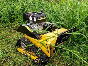 Tất cả các địa hình 1800W khí-powered Robot flail Máy cắt tự hành cấp công nghiệp Vườn cỏ cắt với 24V động cơ điện - Product Image 2