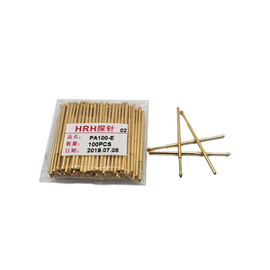 PA100 Huaronghua Sonde Pogopin Vergoldetes Messing Ersetzt Deutschen <span class=keywords><strong>INGUN</strong></span> GKS-100 für PCB-Anwendungen - Product Image 1