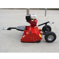 Tondeuse à fléaux PTO 3 points efficace tondeuse à gazon à essence compacte pour ATV/UTV/petit tracteur