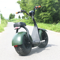 Sıcak satış 1500w 60v citycoco yağ lastik elektrikli kargo scooter/e scooter 2000w