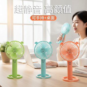 Ventilatore Portatile Mini H-2X USB/Elettrico, Ventilatore Indossabile in Metallo a Cinque Velocità per Uso Domestico - Product Image 3