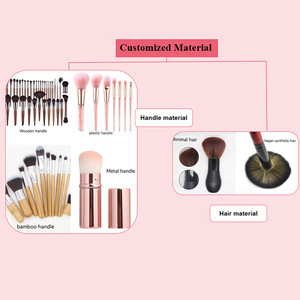 Beiqili - Juego de 11 Brochas de Maquillaje de Pelo Sintético Color Negro, para Maquillaje de Ojos, Delineador, Base, <span class=keywords><strong>Cejas</strong></span>, Rubor - Product Image 4