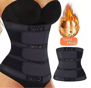 Faja Reductora de Cintura de Neopreno y Látex Premium para Mujer, Moldeadora de Cuerpo y Cinturón Cincher para un Ajuste Efectivo de la Cintura - Product Image 1