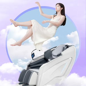 Fabbrica a basso prezzo sedia da massaggio sport Relax muscolare Full-body Shiatsu a gravità zero sedia da massaggio con calore - Product Image 4