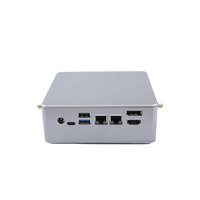 EVUC 11e generatie Intel Core I3 I5 Embedded Mini PC Dual 2.5G Lan Drievoudig beeldscherm Turbo Fan Koeler Industriële Computer