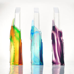 Trofeo LiuLi de cristal de alta calidad, premio de nuevo Color, logotipo personalizado grabado, béisbol, balonmano, deportes, recuerdo UV, empresas de seguros - Product Image 5