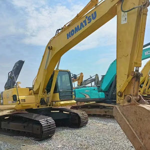 รถขุดตีนตะขาบ PC200 Komatsu ของแท้20Ton PC200ติดตามรถขุดด้วยเครื่องยนต์ Kubota EPA - Product Image 1