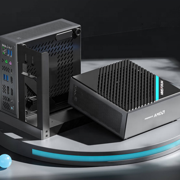XIAWEI Supplier B550 AMD Ryzen 7 5700G DDR4 Gaming CPU DIY Desktop Barebone Windows 11 Computer Portable Gamer Mini PC