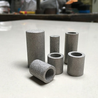 Éléments filtrants poreux en acier inoxydable 316L haute résistance pour la réduction de pression de gaz, résistants à la pression et stables