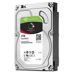 Seagate IronWolf NAS 5900RPM interna disco duro SATA de 3TB 6 Gb/s 3,5-pulgadas (<span class=keywords><strong>ST3000VN007</strong></span>) - Product Image 1
