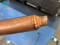 Machine semi-automatique rotative Vedette pour le formage des extrémités de tubes en acier inoxydable et en cuivre, avec boîte de vitesses, haute précision, pour l'élargissement, le rétrécissement et le sertissage