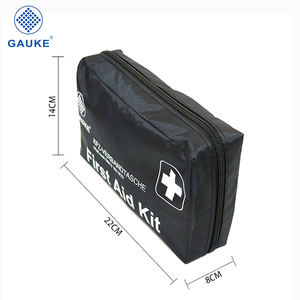 Gauke estándar de la UE botiquín de primeros auxilios bolsa de coche de emergencia médica con Velcro DIN 13164 compatible - Product Image 3