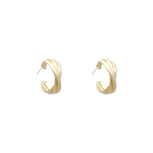 일본과 한국 부드러운 스타일 925 실버 바늘 귀걸이 간단한 기질 성격 귀걸이 귀걸이 여성