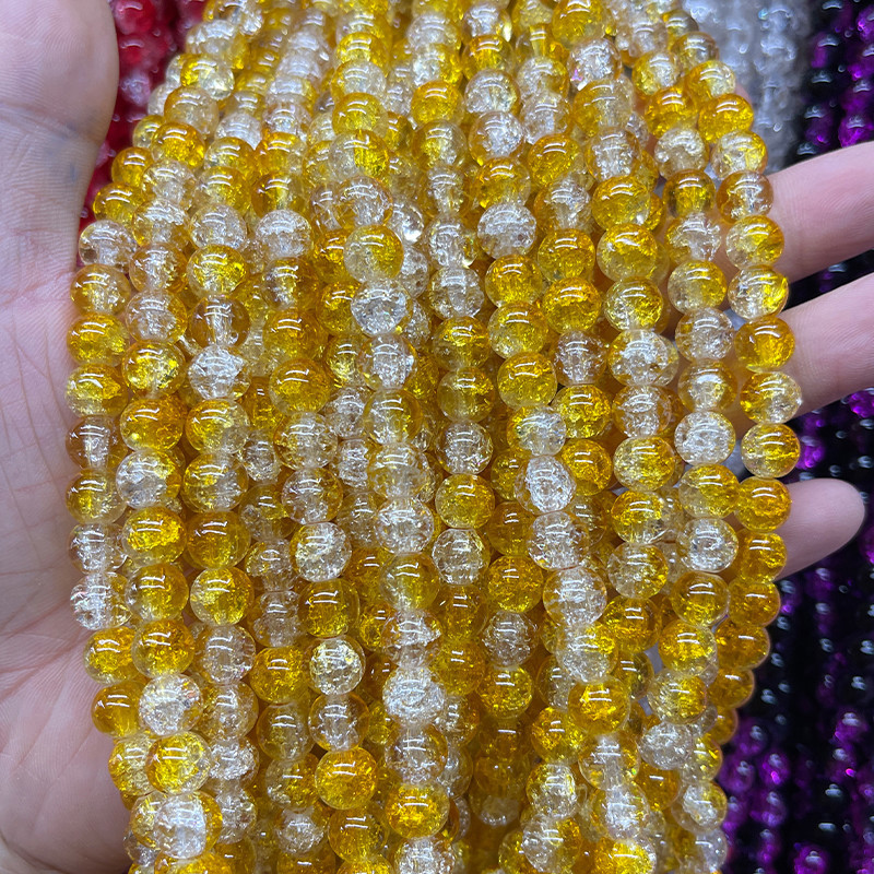 glass beads 8mm wholesale bulk from factory