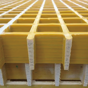 30 X 38 X 38 mm 경량 및 강력한 장수명 섬유 강화 FRP GRP 유리섬유 그레이팅 보행로용 - Product Image 2