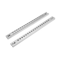 Pièces usinées CNC sur mesure pour machines alimentaires, bande de guidage de convoyeur, bande anti-usure en acier inoxydable et aluminium, usine OEM