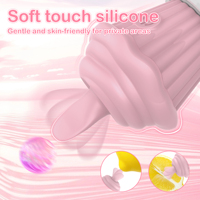 Eiscreme-förmiger Rotierender Zungen-Vibrator Klitorale Leckstimulation Niedliches Dessert-Design Weiches Silikon Erwachsenen-Sexspielzeug für Frauen