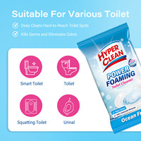 Nettoyant WC moussant puissant et longue durée FLORAL Fresh pink en gros avec un nettoyage puissant