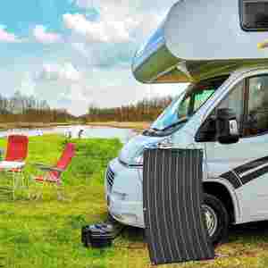 Usine en gros 36V 18V 200w ETFE monocristallin <span class=keywords><strong>Kit</strong></span> panneau <span class=keywords><strong>solaire</strong></span> Flexible pour bateau voiture de tourisme - Product Image 2