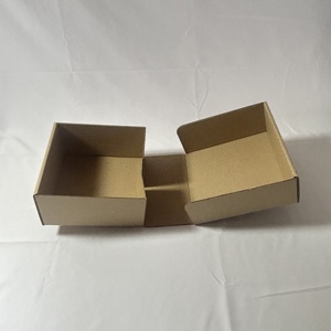 Vente chaude 12x12x12 14x14x5 Boîtes postales Soins personnels jetables à la mode Matériaux recyclés écologiques Carton ondulé - Product Image 4