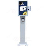 Kiosque Android de libre-service de 21,5 pouces pour centre commercial, terminal de service d'information et machine de commande automatique avec intégration IA de pointe / caméra intelligente